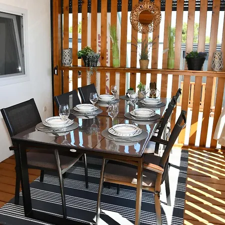 Ferienhaus Mobile With Terrace And Sea View Azzuro Drage