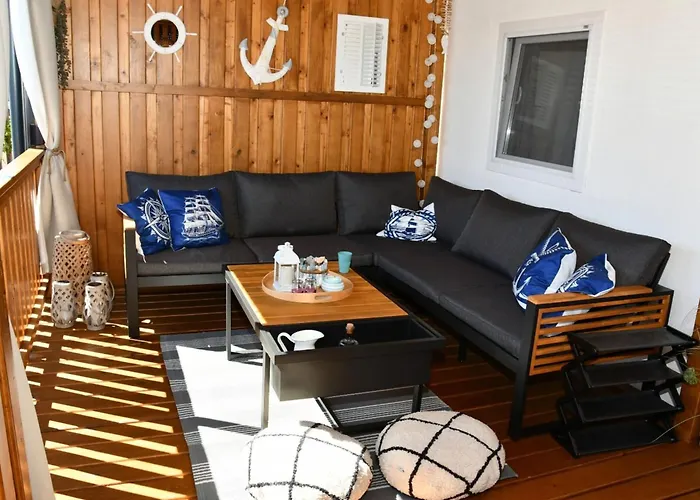 Mobile With Terrace And Sea View Azzuro Ferienhaus