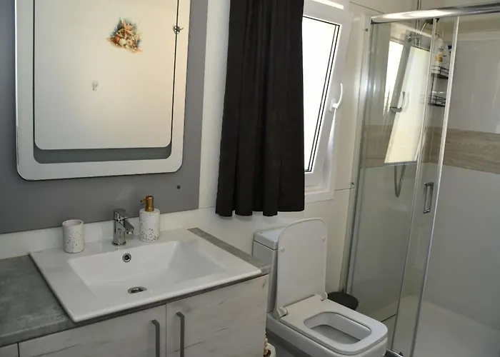 Mobile With Terrace And Sea View Azzuro * Drage